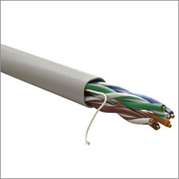 кабель витая пара внутренний U/UTP Cat5e 4 х 2 х 0,5 мм Wrline WR-UTP-4P-C5E-LSZH-GY - внешний вид