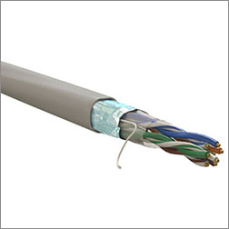 кабель витая пара внутренний F/UTP Cat5e 4 х 2 х 0,5 мм Wrline WR-FTP-4P-C5E-PVC-GY - внешний вид