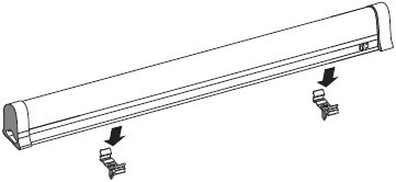 линейный led светильник "ФАZА" серии ДПО-T5i - накладной монтаж