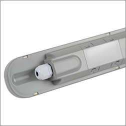 линейный led светильник SPP-201-0-40K-L32 "Эра" - подключение через гермоввод