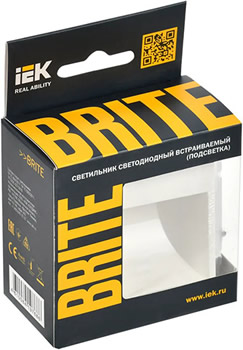 led подсветка IEK ПЛ20-БрБ Brite - упаковка