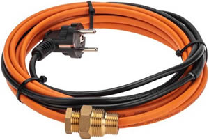 кабель греющий саморегулирующийся 10 ККНС 2ЛПп-ЭЛ 65/85 PROconnect в трубу - комплект 4 м