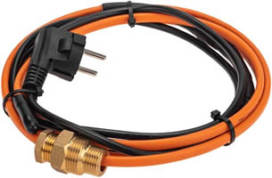 кабель греющий саморегулирующийся 10 ККНС 2ЛПп-ЭЛ 65/85 PROconnect в трубу - комплект 2 м