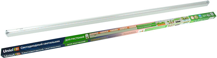 линейный led фитосветильник Uniel ULI-P33-35W/SPLХ IP40 White - внешний вид с упаковкой