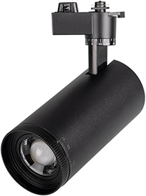 led светильник трековый 1-фазный Jazzway PTR 0728 Zoom черный - внешний вид