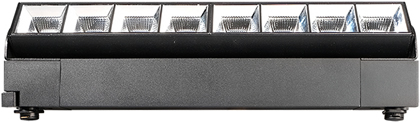 led светильник трековый 1-фазный Jazzway PTR 2120R черный - вид сбоку