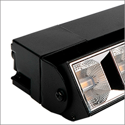 led светильник трековый 1-фазный Jazzway PTR 2120R черный - поворотный плафон