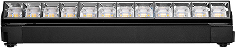 led светильник трековый 1-фазный Jazzway PTR 2130R черный - вид сбоку