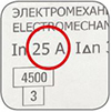 выключатели дифференциальные (УЗО) ВД-100 EKF - маркировка на корпусе