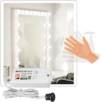 датчик движения инфракрасный встраиваемый Jazzway PMS-IR 050 - включение без касания