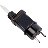 led гирлянда Uniel ULD-B20007-480/DTA/RC White IP44 - подключение к сети 220В