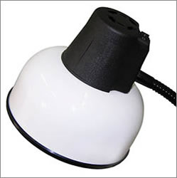 светильник настольный "Трансвит" Бета-Ш белый - плафон с выключателем