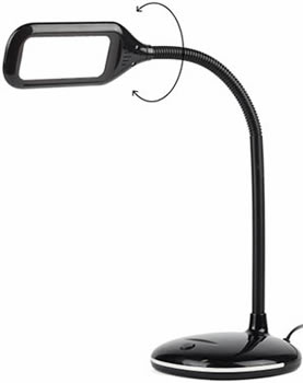 светильник NLED-477-8W-BK "Эра" - поворот плафона