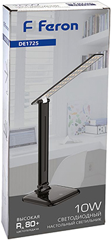 настольный led светильник Feron DE1725, арт. 29860 - упаковка