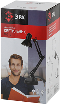 настольный светильник N-214-E27-40W "Эра" - упаковка