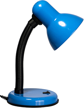 настольный светильник Uniel TLI-224 голубой - внешний вид