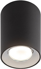 светильник накладной OL1 GU10 BK/CH "Эра" - внешний вид