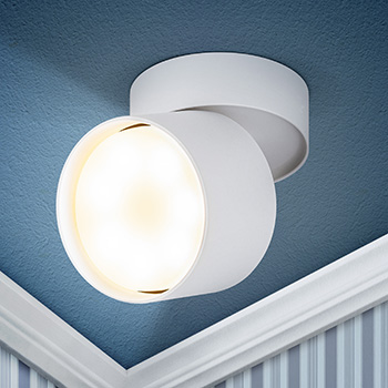 cветильник накладной OL12 GX53 SWH "Эра" - пример установки