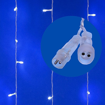 led гирлянда Uniel ULD-B2007-100/TTK White IP44 - возможно подключение в линию до 3 шт.