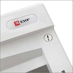 корпус навесной EKF PROxima ux-3x18-n Unix - быстрое соединение лицевой панели с основанием
