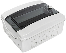 бокс пластиковый навесной EKF ux65-12-n Unix65 - внешний вид