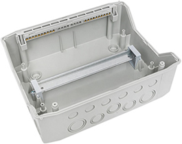 бокс пластиковый навесной EKF ux65-12-n Unix65 - особенности конструкции