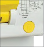 выключатель автоматический дифференциального тока селективный АД12S IEK - кнопка "Возврат"