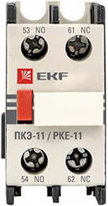 приставка контактная ПКЭ-11 EKF 1НО+1НЗ - внешний вид