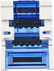 шины ШНК 4х7 3L+PEN IEK в корпусе (кросс-модуль) на DIN-рейку - особенности конструкции