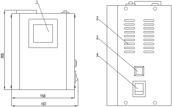 стабилизатор напряжения IEK Boiler - устройство и размеры прибора
