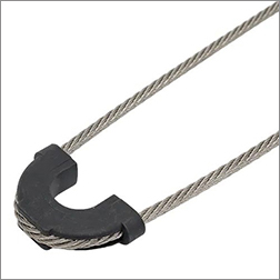 зажим анкерный клиновой PA2000 1x95-120 кв.мм EKF - трос из нержавеющей стали