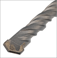 бур по бетону 18 х 460 мм Kranz KR-91-0053 - твердосплавная вставка из карбидного сплава YG8C