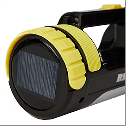 аккумуляторный led фонарь Rexant 75-7822 с солнечной панелью