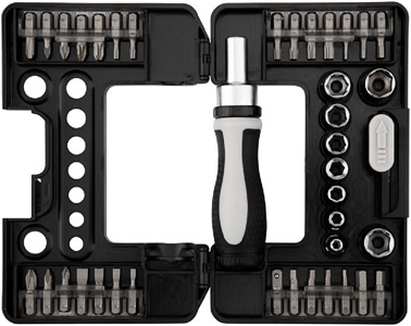 набор отверток Kranz KR-12-4792 - раскрытый кейс