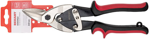 ножницы по металлу Rexant 12-4629 - внешний вид с упаковкой