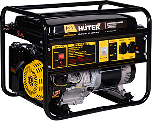 генератор бензиновый Huter DY6500L - внешний вид