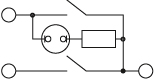выключатель 2-клавишный EKF "Минск" с подсветкой - схема подключения