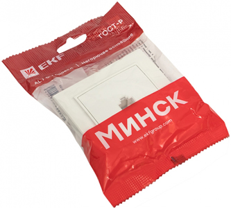 розетка EKF ERK01-035-10 "Минск" - упаковка