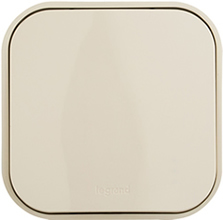 переключатель 1-клавишный Legrand 782234 Quteo слоновая кость - внешний вид