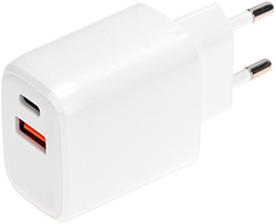 устройство зарядное USB-A + USB Type-C Rexant 18-2225 - внешний вид