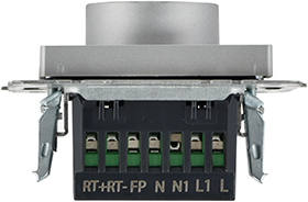 терморегулятор электронный IEK ТС10-1-БрА Brite - вид сбоку