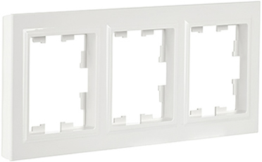 рамка 3-постовая IEK РУ-3-БрБ Brite - внешний вид