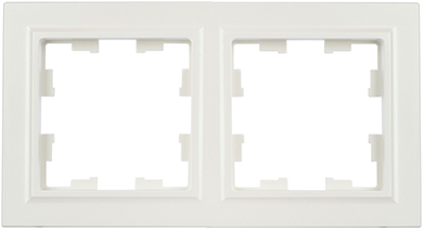 рамка 2-постовая IEK РУ-2-БрЖ Brite - внешний вид