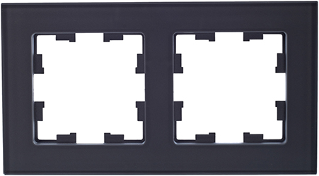 рамка 2-постовая IEK РУ-2-2-БрСе Brite - внешний вид