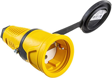 розетка кабельная PCE 2511-es - внешний вид