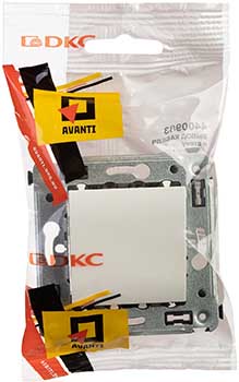вывод кабеля DKC Avanti, цвет белое облако, - упаковка