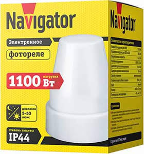 фотореле Navigator NS-PC01-WH - упаковка