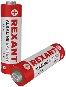 батарейки алкалиновые А27 Rexant 30-1044 - внешний вид