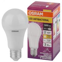 Лампа свд 220В Е27 10Вт 2700К 1055лм грушевидная A60 матовая Osram АБ