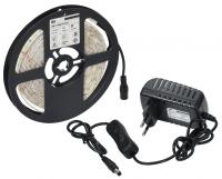 купить Лента свд 12В 4,8Вт/м 60свд/м 3000К 2835 IP65 IEK комплект в Кирове Лента свд 12В 4,8Вт/м 60свд/м 3000К 2835 IP65 IEK комплект